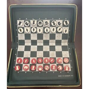 VTG Magnetic Portable Pocket Chess Set Made In Germany